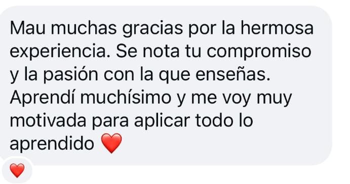 Foto de testimonio real