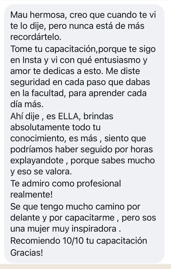 Foto de testimonio real